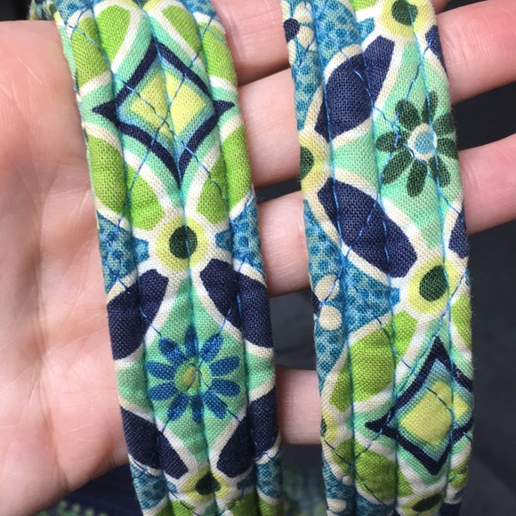 Green and Blue Vera Tote Bag - Picture 9 of 9